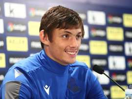 Le Normand veut jouer le derbi. Twitter/RealSociedad