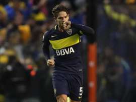Gago se queda en casa y no jugará contra Gimnasia La Plata. EFE