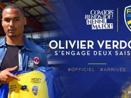 Olivier Verdon, nuevo jugador del Sochaux. FCSM