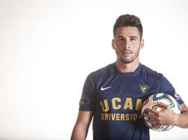 El jugador de 23 años Dani Pérez, en su etapa como jugador de UCAM Murcia. DesdeElFondo