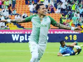 Dayro Moreno, la estrella del 'Clásico' ante Millonarios. AtléticoNacional