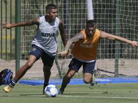 La Sub 20 de Argentina ya se prepara para L'Alcudia. Twitter/AgustínAlmendra