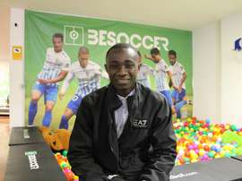 Diakité est venu nous rendre visite dans les bureaux de BeSoccer. BeSoccer