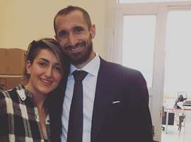 Los hermanos Chiellini comparten pasión por el fútbol. Instagram/SilviaChiellini3