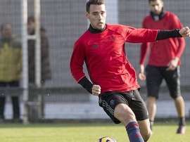 Imanol no se reincorporará al equipo hasta el martes. EFE