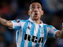 Centurión a de nouveau évoqué la tragique perte de sa compagne. EFE