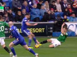 Dale Stephens fue expulsado del partido. Captura/VisatSPORT