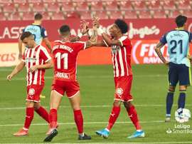 El Girona ganó por la mínima al Almería. LaLiga