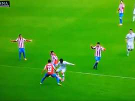 Belo gol do espanhol pelo Real Madrid. Captura
