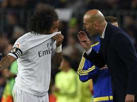Marcelo, a grande dúvida para o derby. AFP