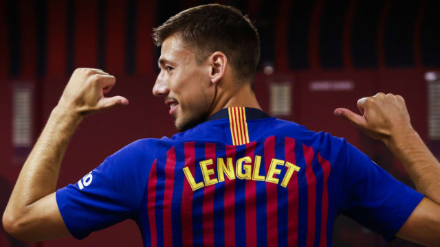 Maillot Domicile FC Barcelona Clement Lenglet Maillot Domicile FC Barcelona Clement Lenglet