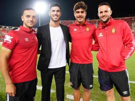 Asensio acompanhou o Real a sua cidade natal. Twitter/RCDMallorca