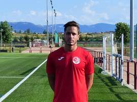 Diego Jiménez jugará una temporada más en las filas de la SD Logroñés. SDLogrones