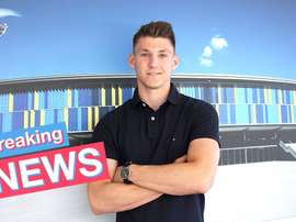 Robin Becker, nuevo jugador del Eintracht. EintrachtBS