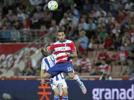 El lateral portugués Miguel Lopes, del Granada. Twitter