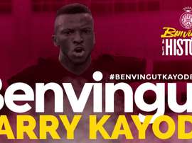Larry Kayode es la última cesión del Manchester City. Twitter/GironaFC