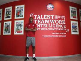 Rafael Leao firmó con el Lille. Twitter/LoscLive