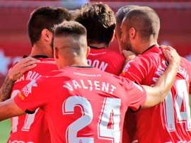 El Mallorca pasó por encima del Tenerife. Twitter/RCDMallorca