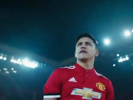 Sanchez's unveiling as a United player quickly did the rounds on social media. Twitter/ManUtd