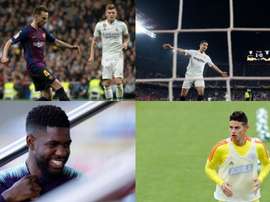Os quatro alvos do Manchester United. EFE/BeSoccer