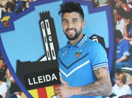 Marc Trilles, nuevo jugador del Lleida Esportiu. LleidaEsportiu