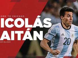 Chicago Fire, le nouveau club de Nico Gaitán. ChicagoFire