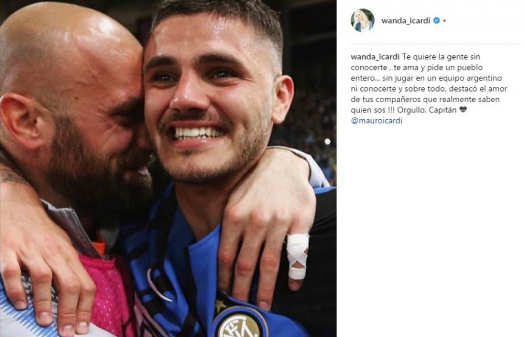 Wanda Nara Backs Icardi On Social Media After Argentina Leave Him