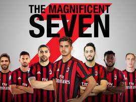 Já não são apenas 7, são 9 e quase fazem o onze. ACMilan