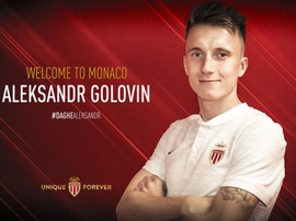 Golovin, nuevo jugador del Mónaco. ASMonaco