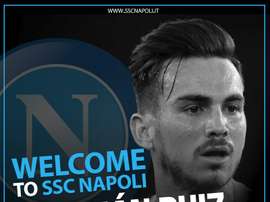 Fabian has made the switch to Napoli. Twitter/sscnapoli