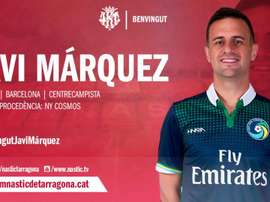 Javi Márquez es nuevo jugador del Nàstic. Nàstic