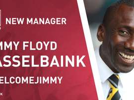 Jimmy Hasselbaink dirigirá al Northampton Town. Twitter/NTFC