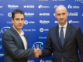 Julio Velázquez no entiende por qué fue expulsado Diéguez. ADAlcorcon