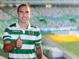 El nuevo fichaje del Sporting de Lisboa, el medio brasileño Bruno César. Sporting