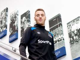 Vlasic has joined Everton from Hajduk Split. Twitter/Everton