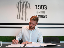 La Juventus anunció el intercambio. Twitter/JuventusFCYouth