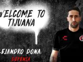 El defensa argentino abandona la entidad brasileña y llega a Tijuana. Xolos