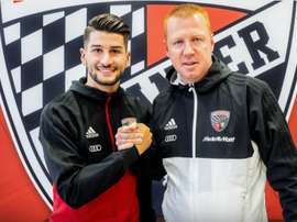 El conjunto alemán anunció la cesión del joven delantero croata. Ingolstadt