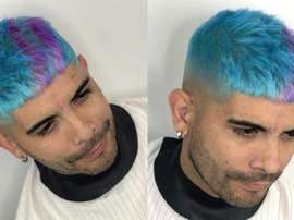 Vanega se cambió de 'look'. Insgtaram/vargasbarbercutz
