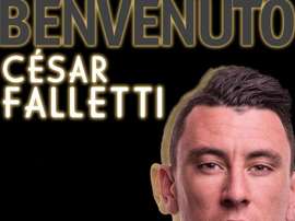 El Bologna cede a César Falletti. Twitter/PalermoCalcioIt