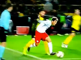 Berisha made no mistake from the spot. Screenshot