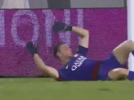El descalabro defensivo fue demasiado para Fuzato. Twitter/OfficialASRoma