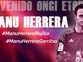 Manu Herrera se ha comprometido una temporada con Osasuna. Osasuna
