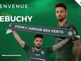 El Saint-Étienne anunció la incorporación de Debuchy. ASSE