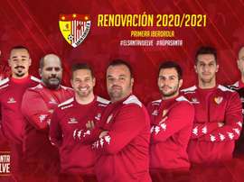 El Santa Teresa vuelve a Primera. Twitter/SantaBadajoz