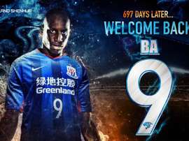 Vuelve a China el senegalés. ShanghaiShenhuaFC
