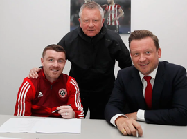 He has signed a contract extension. SheffieldUnited