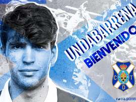 Undabarrena ficha con el Tenerife por tres tremporadas. CDTenerife