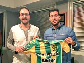 Federico Domínguez, nuevo jugador de Aldosivi. ClubAldosivi