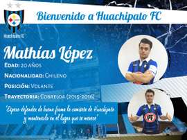 Llega procedente de Cobreloa. HuachipatoFC